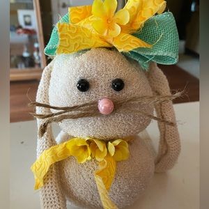 Sweet little rice sock bunny.